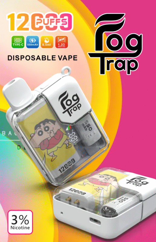 Fog Trap 12000 口蠟筆小新聯名款